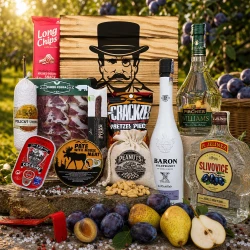 ✔️ Becherovka darčekové balenie v darčekovej debne s páčidlom