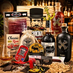 Darčeková debna s rumom Bumbu XO | Darčekové balenie rumu