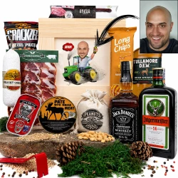 ✔️ Originálny vtipný darček pre traktoristu | Darčekové balenie becherovky