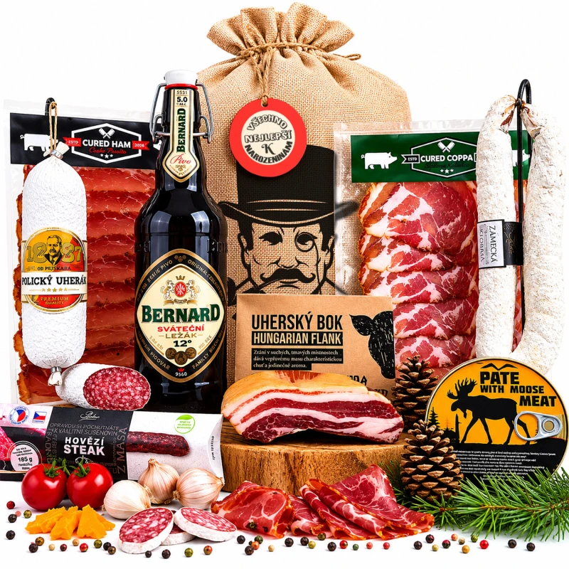 Darčekové vrece mäsožravec Premium s Bernardom