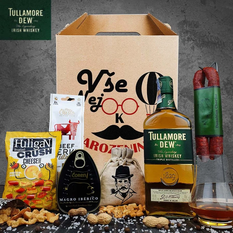 Darčekové balenie s whisky Tullamoredew