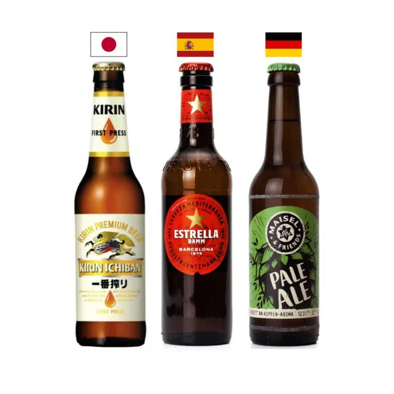 Medzinárodný pivný set 3 pivá