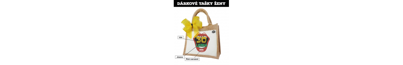 Personalizované darčekové tašky k narodeninám a príležitostiam