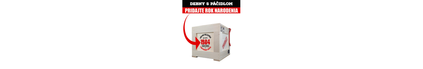 ✔️ Opálené darčekové debny s páčidlom pre mužov
